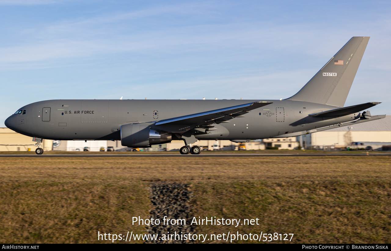 Aircraft Photo of N8570X / 6079 | Boeing KC-46A Pegasus (767-2C) | USA - Air Force | AirHistory.net #538127