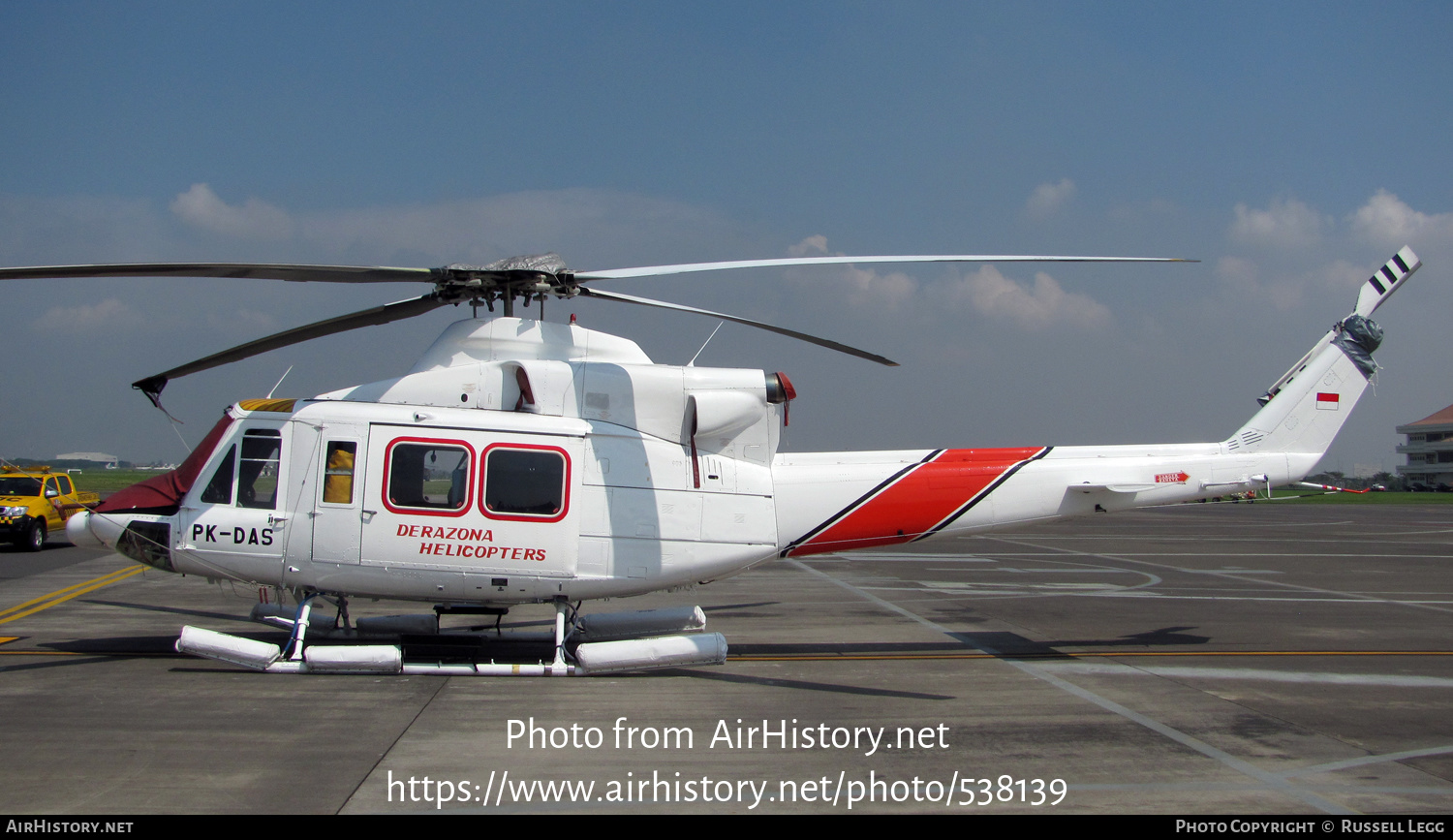 Aircraft Photo of PK-DAS | IPTN-Bell NB-412SP | Derazona Helicopters | AirHistory.net #538139