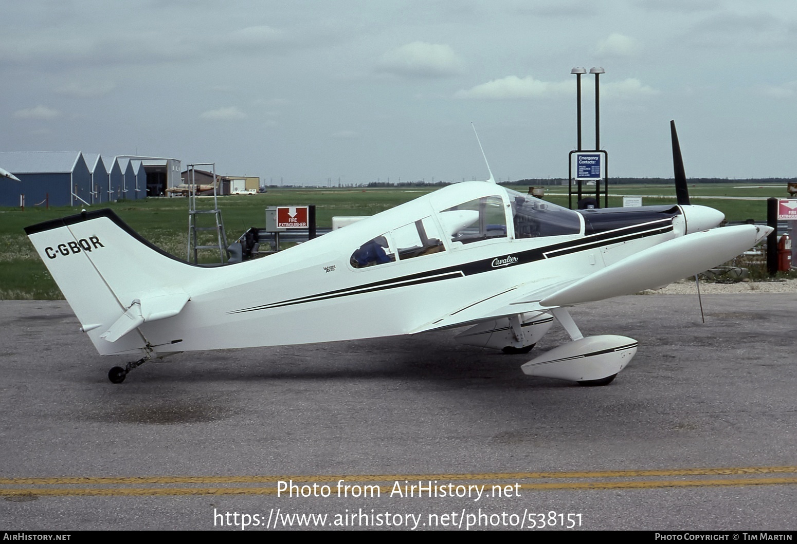 Aircraft Photo of C-GBQR | K & S SA-102.5 Cavalier | AirHistory.net #538151