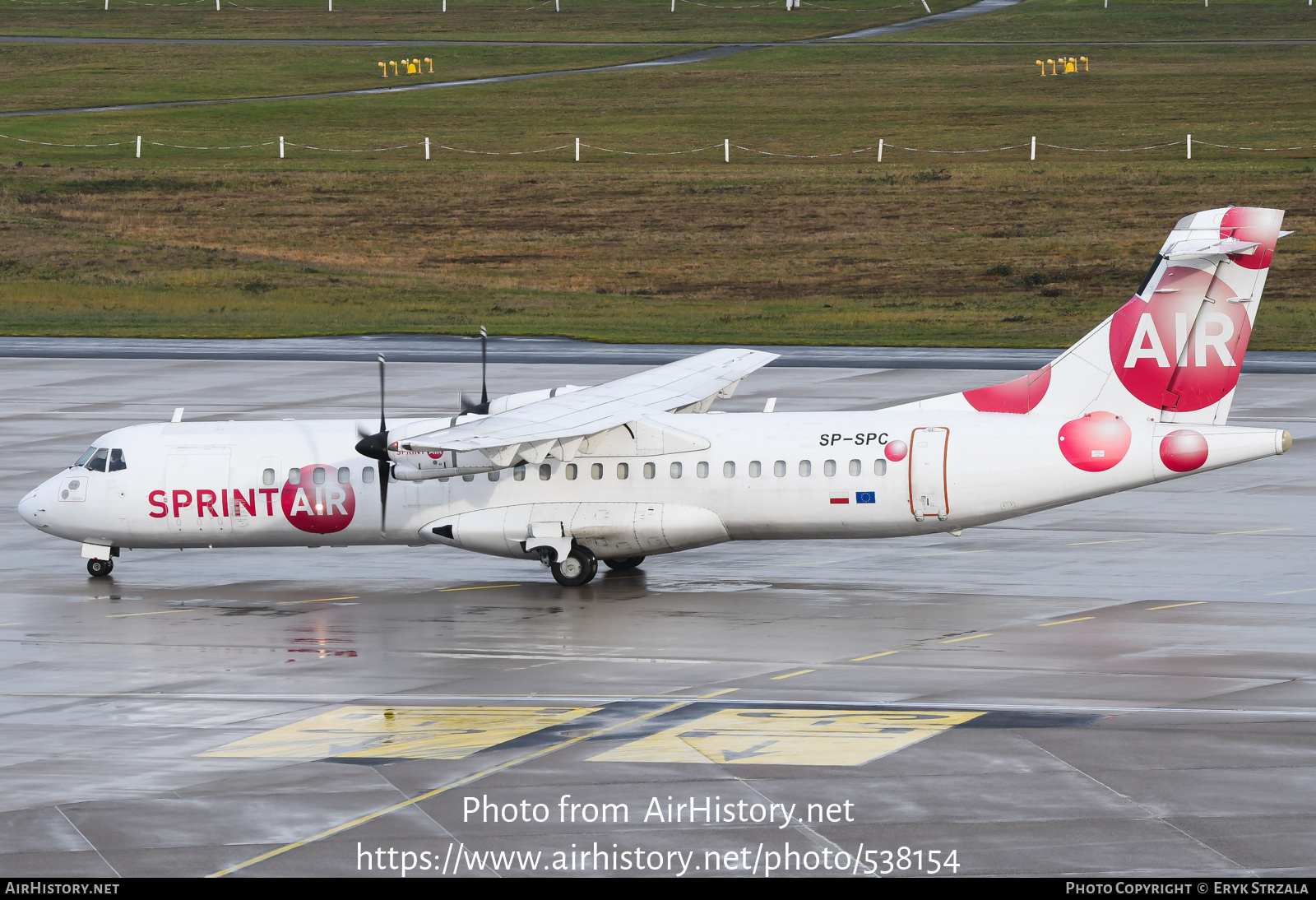 Aircraft Photo of SP-SPC | ATR ATR-72-202/F | Sprint Air | AirHistory.net #538154