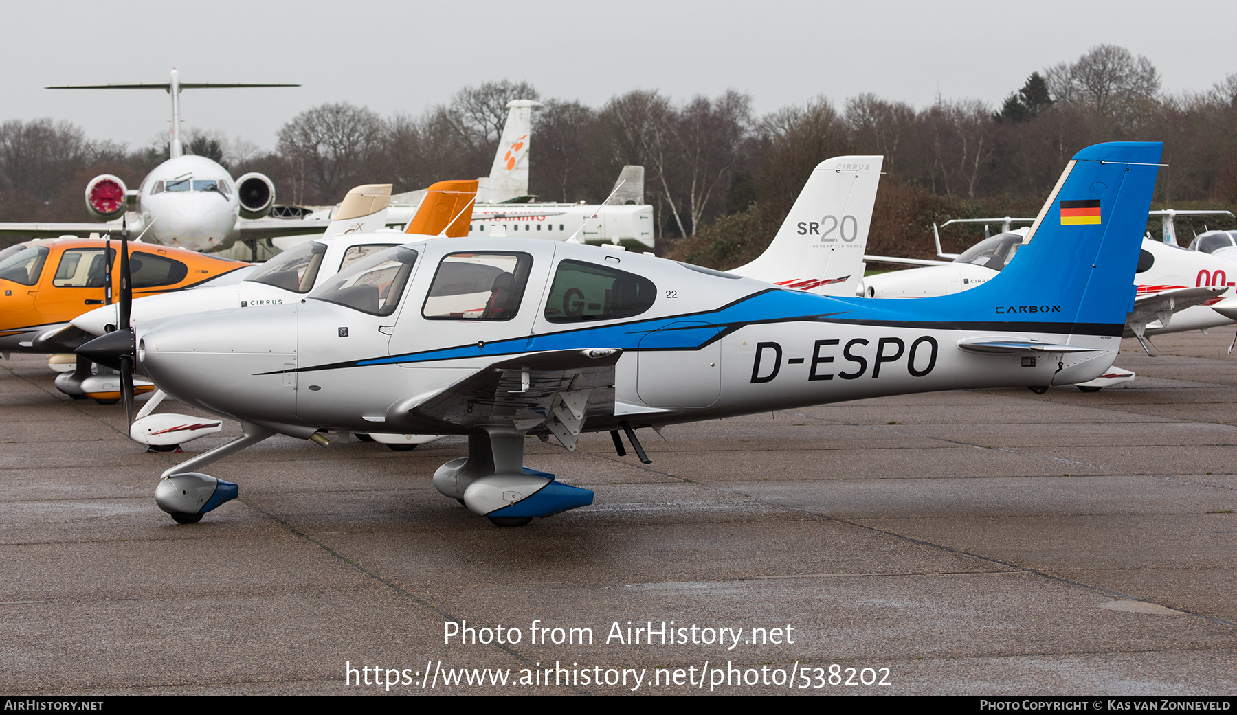 Aircraft Photo of D-ESPO | Cirrus SR-22 G5 Carbon | AirHistory.net #538202