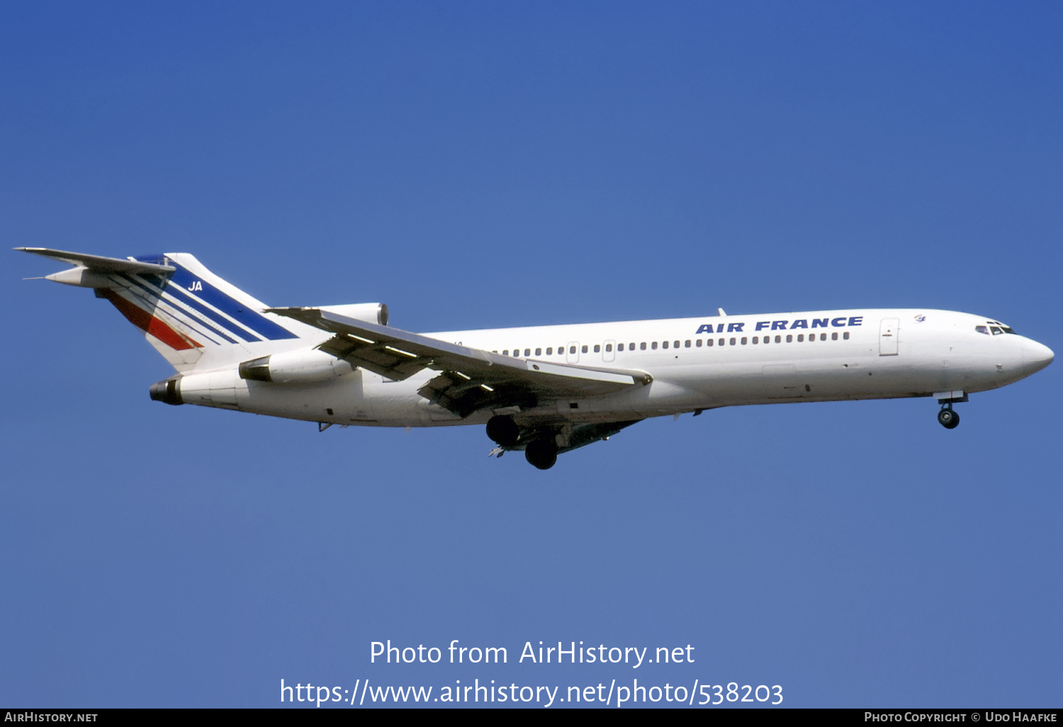 Aircraft Photo of F-BOJA | Boeing 727-228 | Air France | AirHistory.net #538203