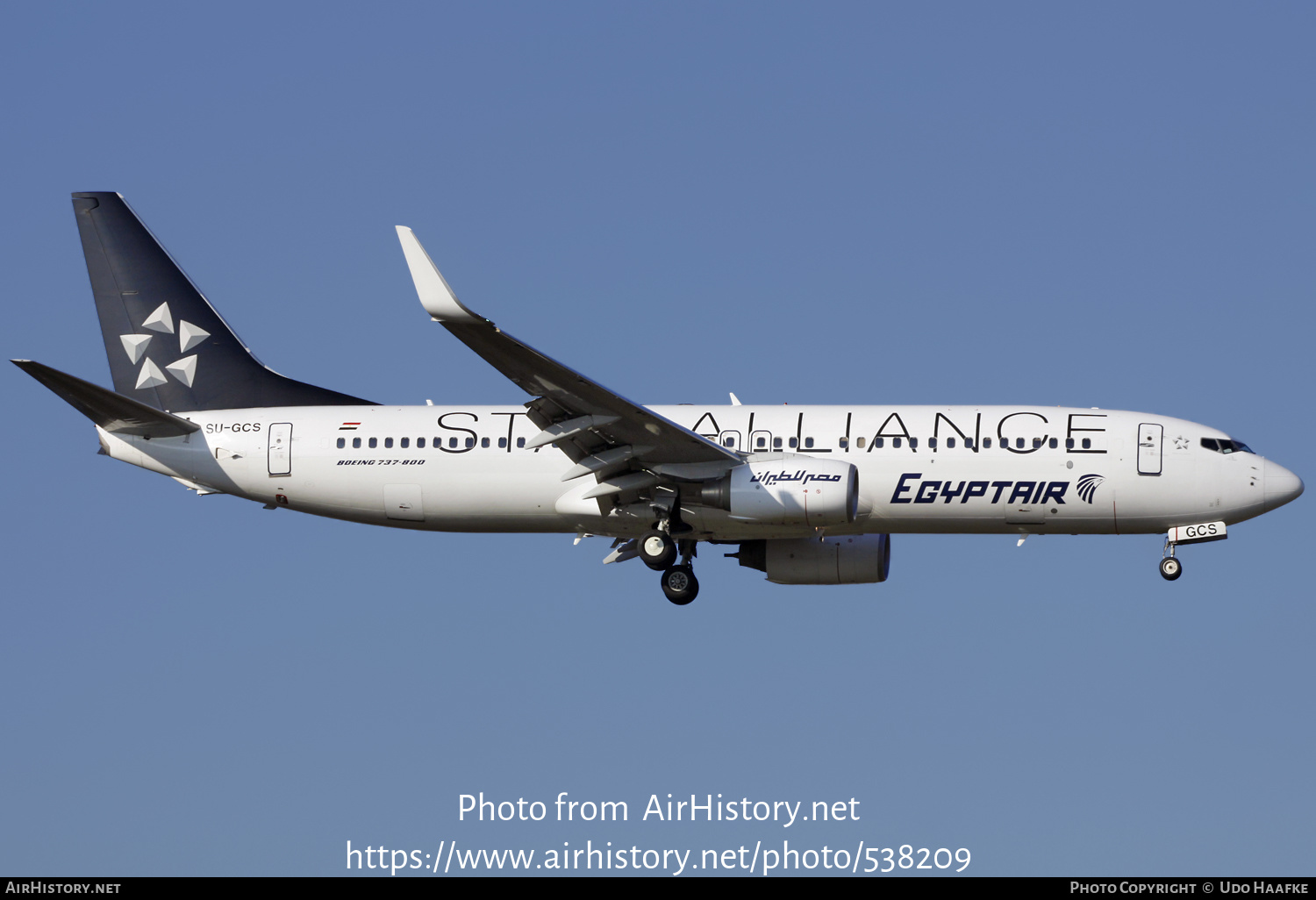 Aircraft Photo of SU-GCS | Boeing 737-866 | EgyptAir | AirHistory.net #538209