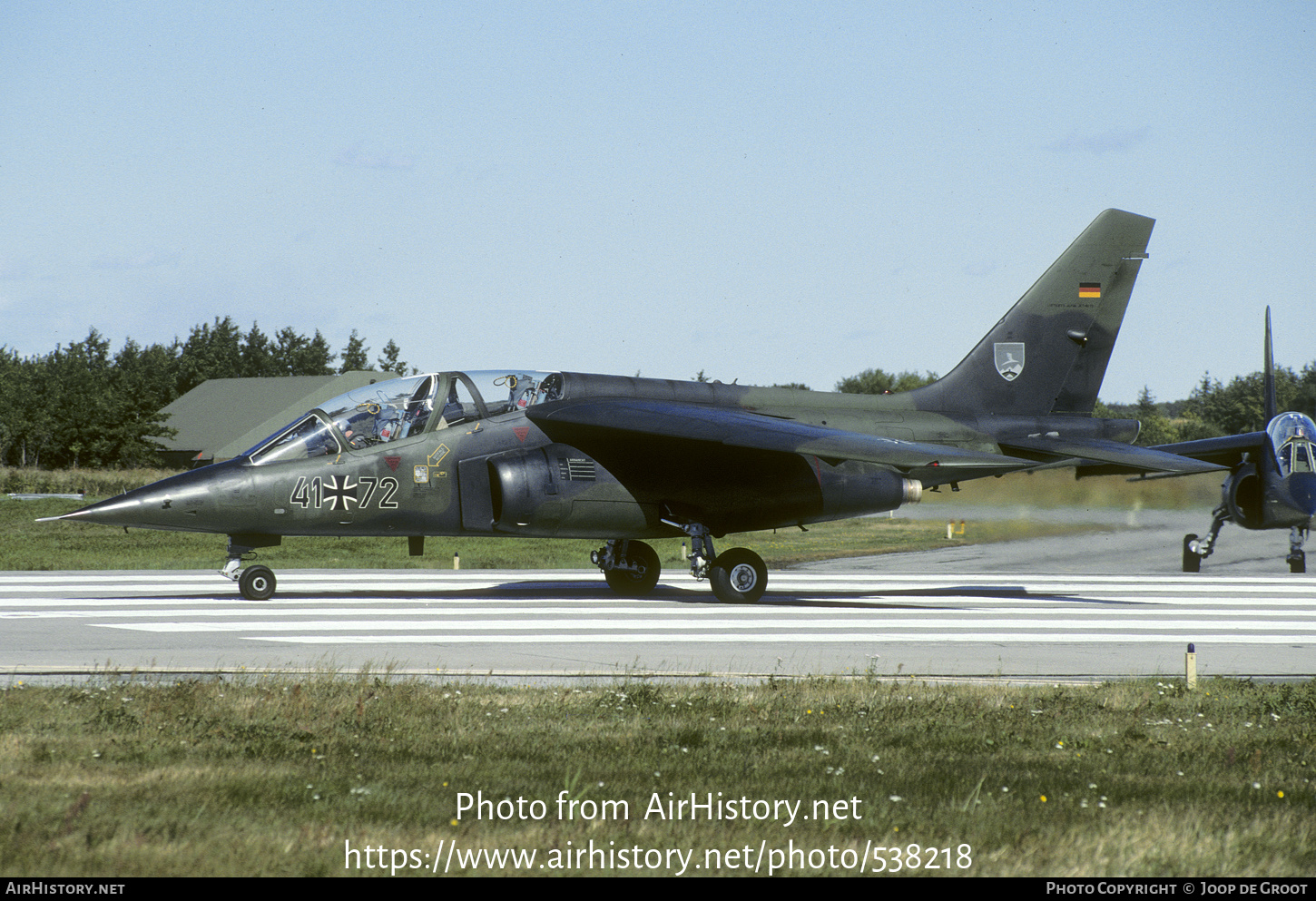 Aircraft Photo of 4172 | Dassault-Dornier Alpha Jet A | Germany - Air Force | AirHistory.net #538218