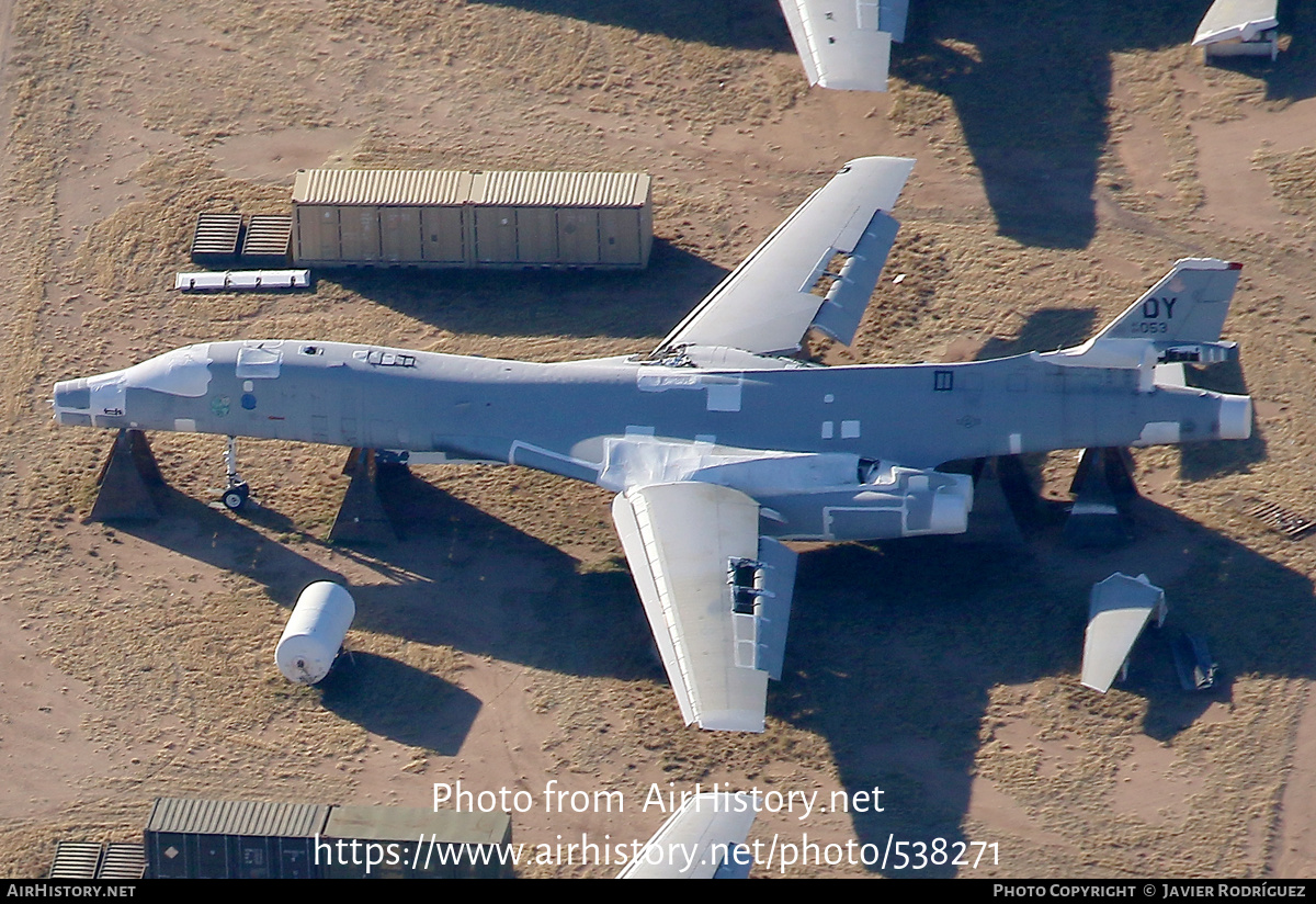 Aircraft Photo of 84-0053 | Rockwell B-1B Lancer | USA - Air Force | AirHistory.net #538271