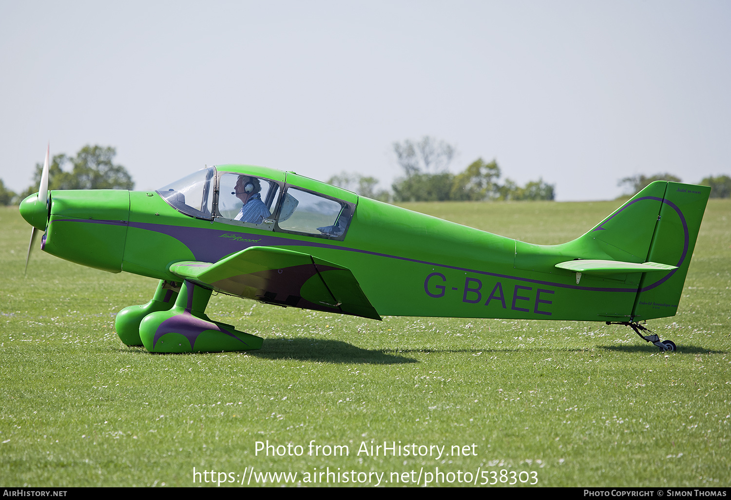 Aircraft Photo of G-BAEE | Jodel DR-1050/M-1 Sicile Record | AirHistory.net #538303