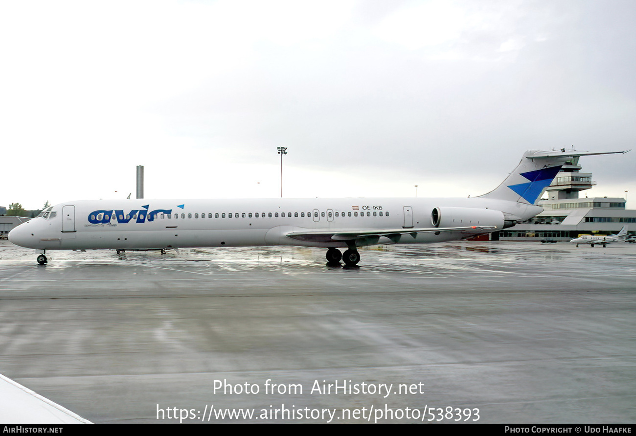 Aircraft Photo of OE-IKB | McDonnell Douglas MD-83 (DC-9-83) | Aviajet | AirHistory.net #538393