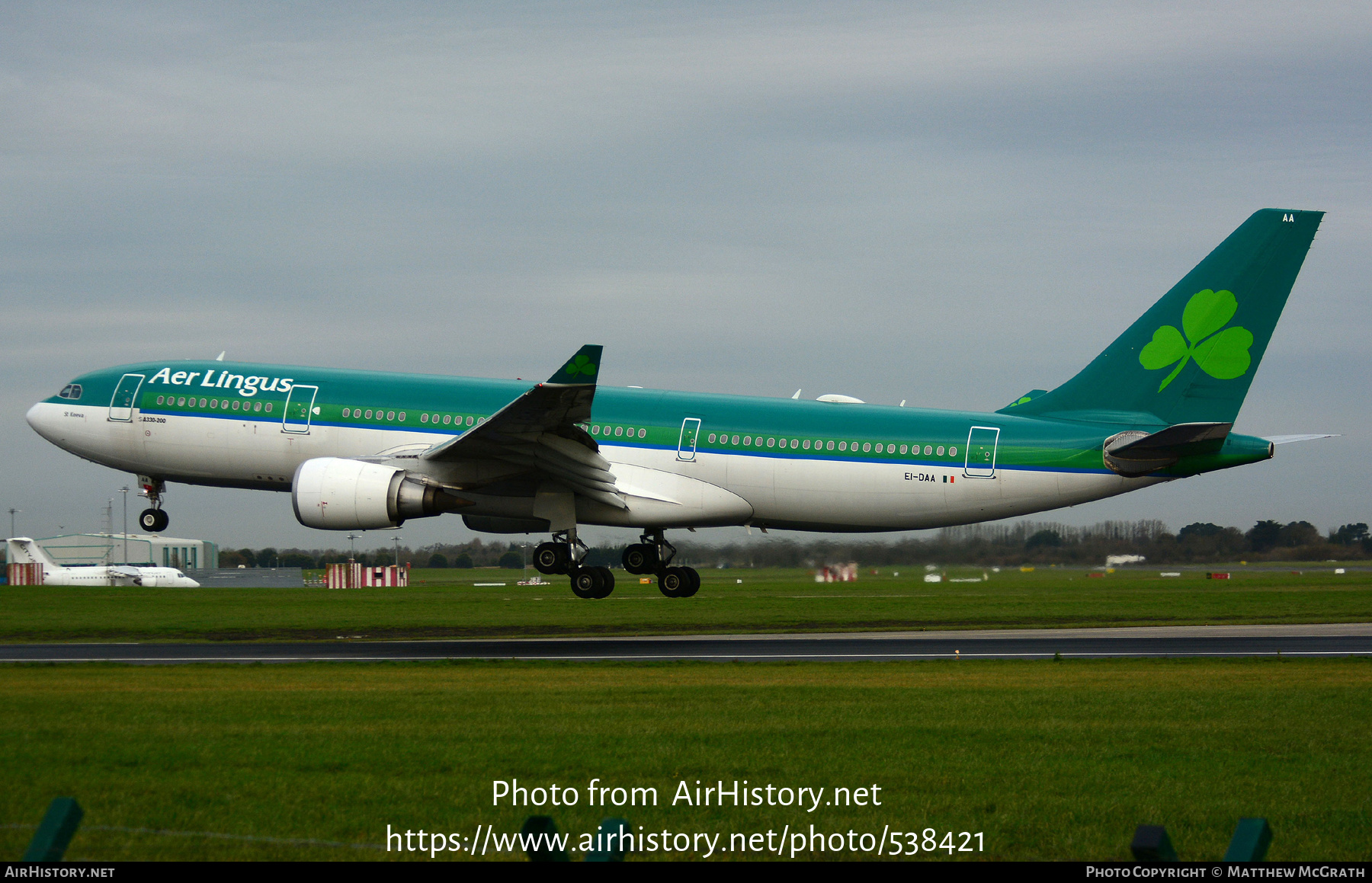 Aircraft Photo of EI-DAA | Airbus A330-202 | Aer Lingus | AirHistory.net #538421