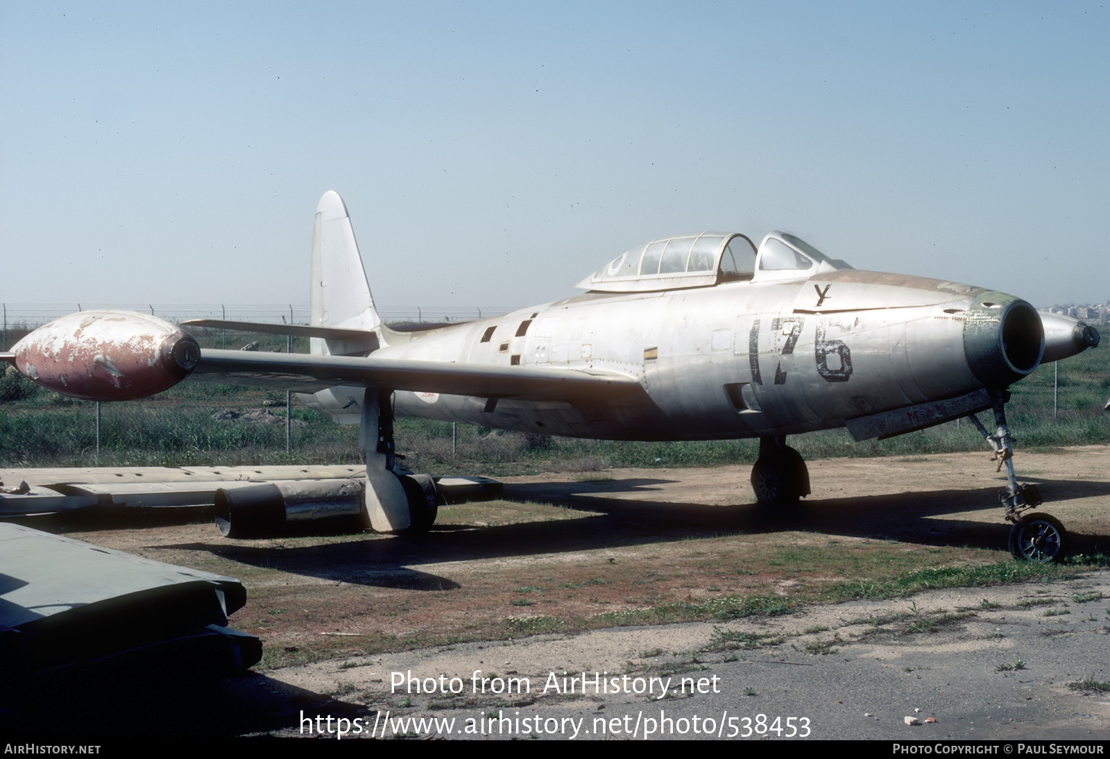 Aircraft Photo of 5176 / 176 | Republic F-84G Thunderjet | Portugal - Air Force | AirHistory.net #538453