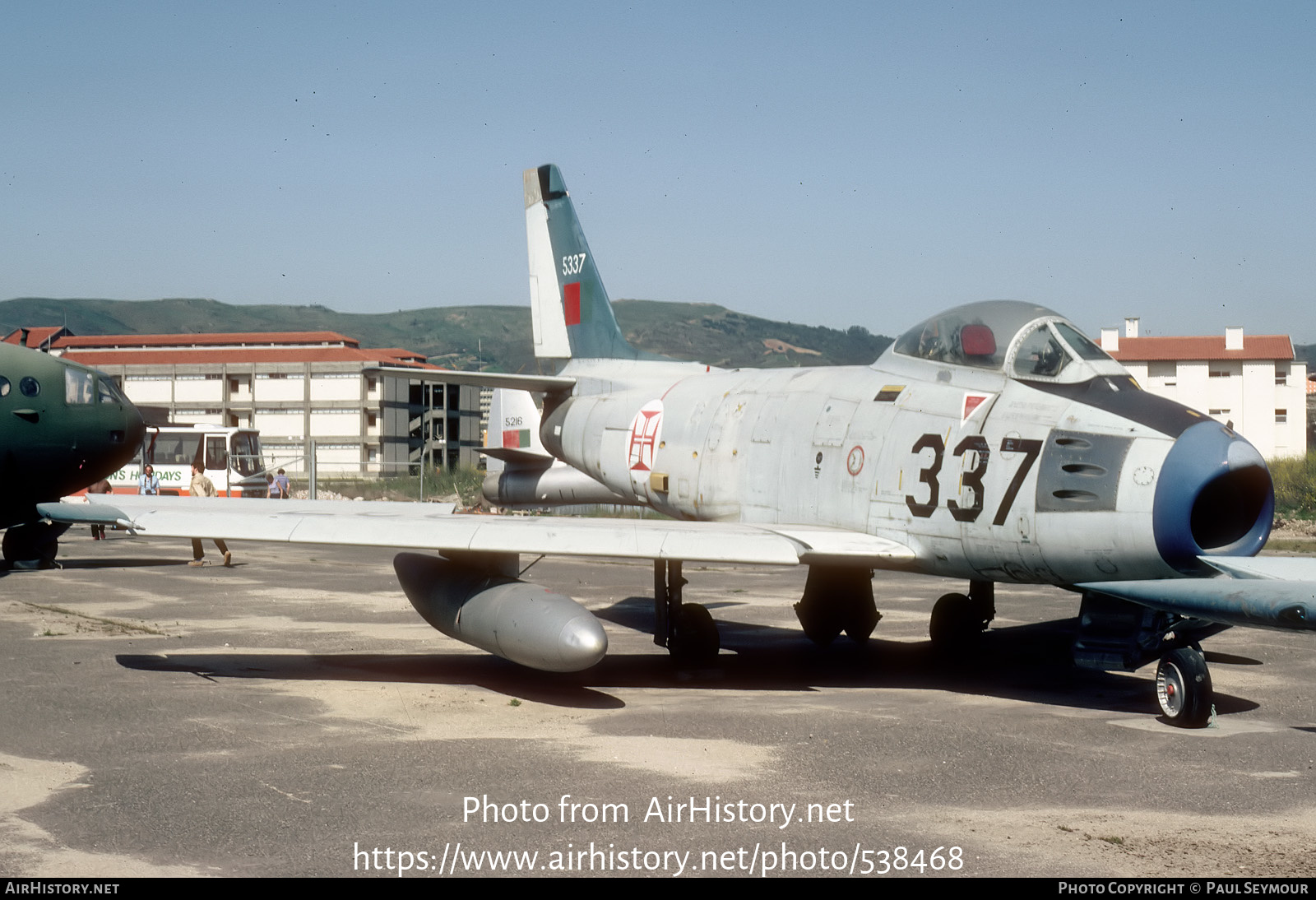 Aircraft Photo of 5337 / 337 | North American F-86F Sabre | Portugal - Air Force | AirHistory.net #538468