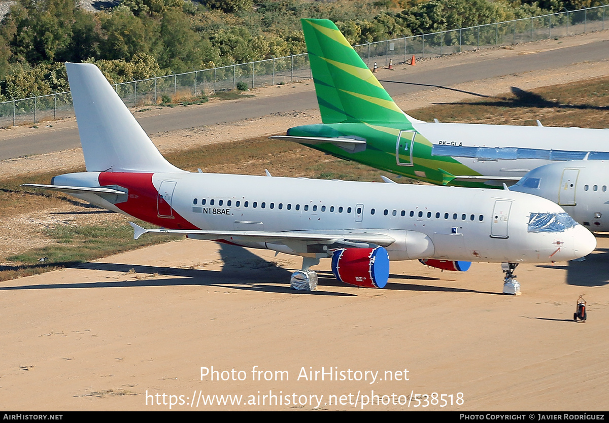 Aircraft Photo of N188AE | Airbus A319-112 | AirHistory.net #538518