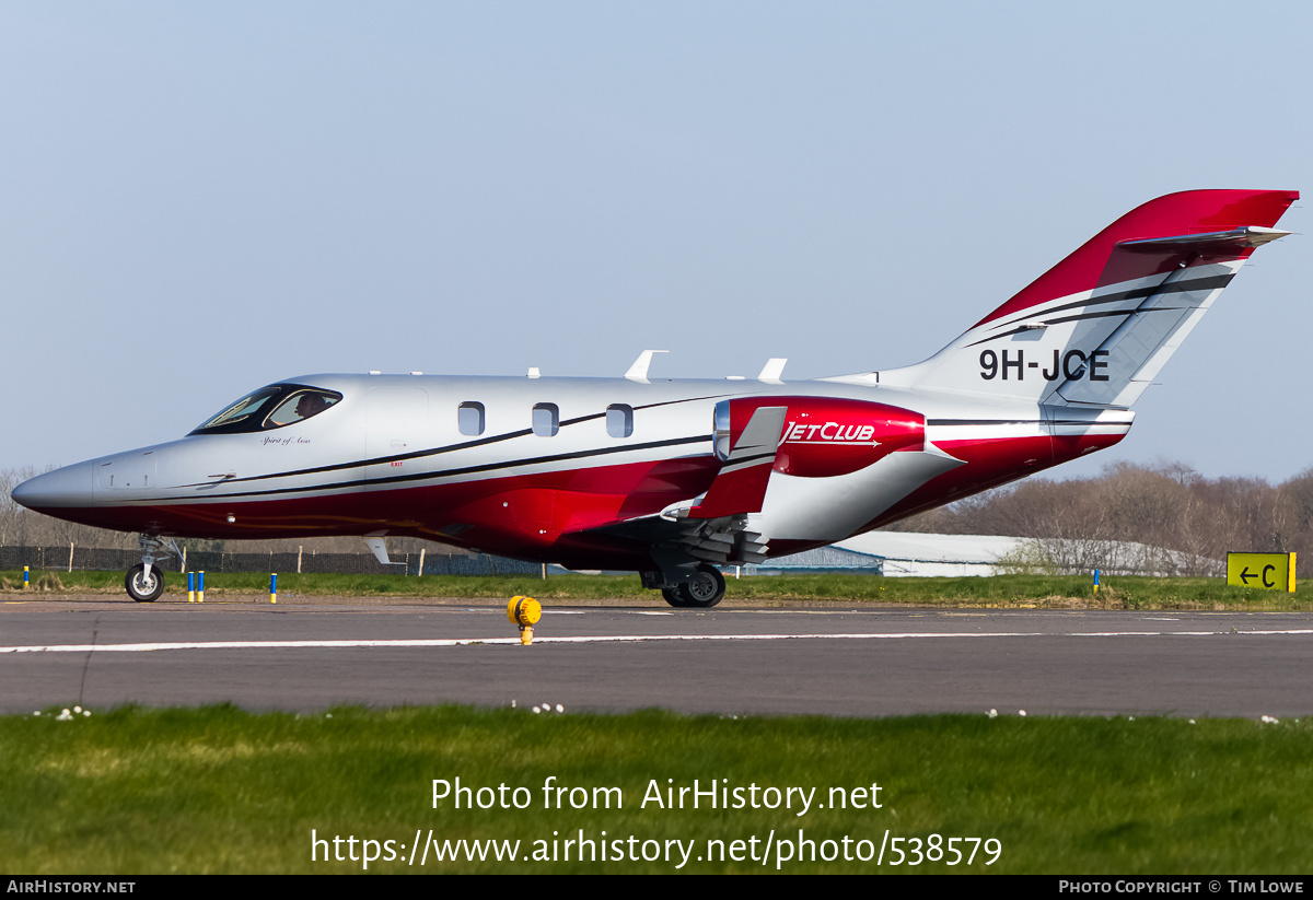 Aircraft Photo of 9H-JCE | Honda HA-420 HondaJet Elite | JetClub | AirHistory.net #538579