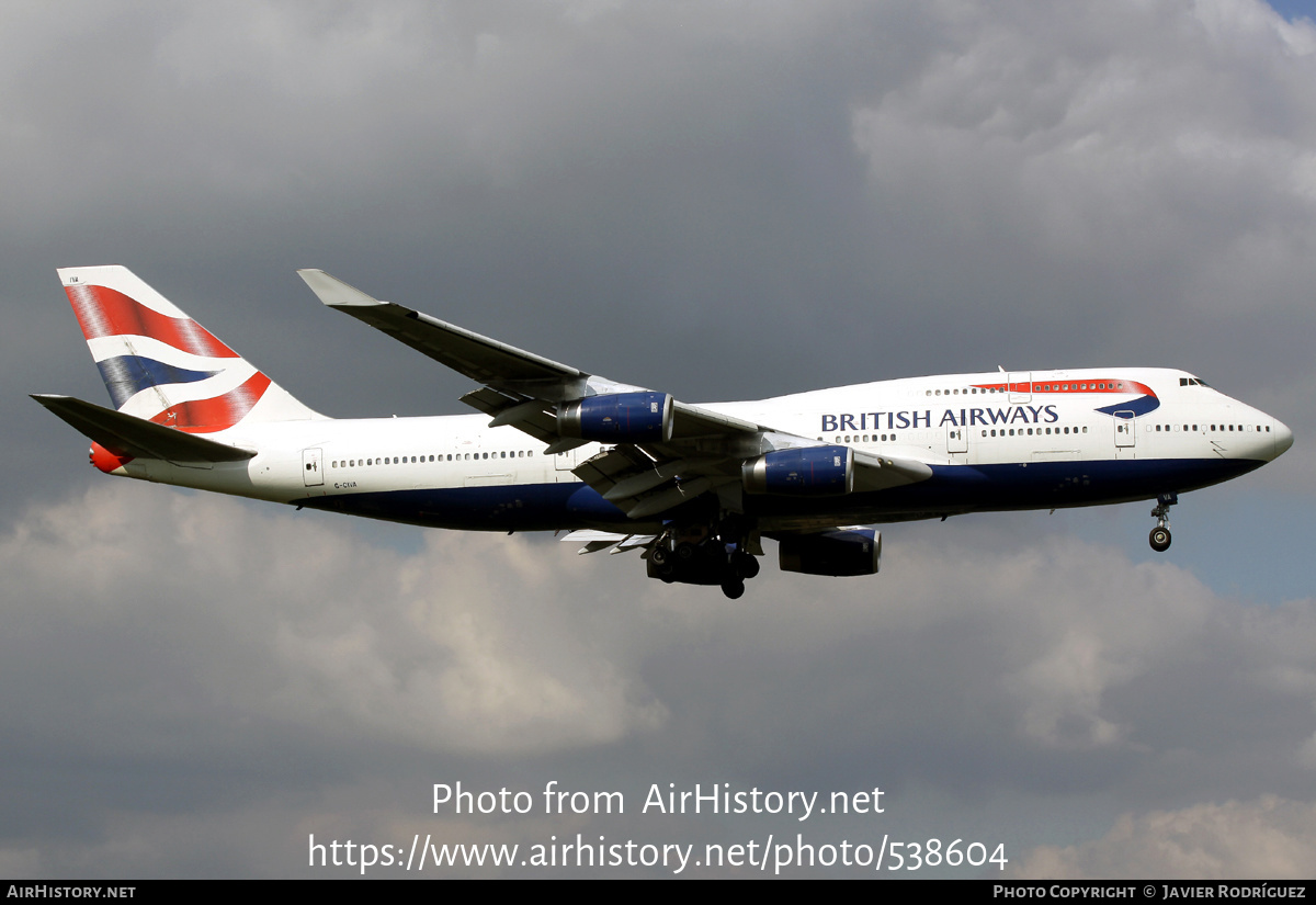 Aircraft Photo of G-CIVA | Boeing 747-436 | British Airways | AirHistory.net #538604