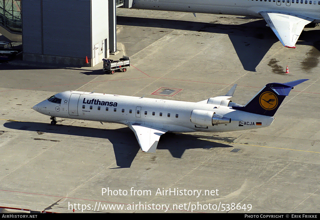 Aircraft Photo of D-ACJA | Bombardier CRJ-200LR (CL-600-2B19) | Lufthansa | AirHistory.net #538649