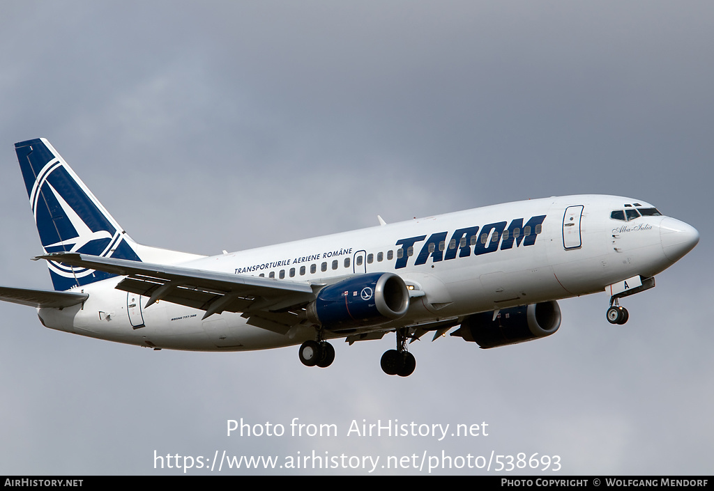 Aircraft Photo of YR-BGA | Boeing 737-38J | TAROM - Transporturile Aeriene Române | AirHistory.net #538693