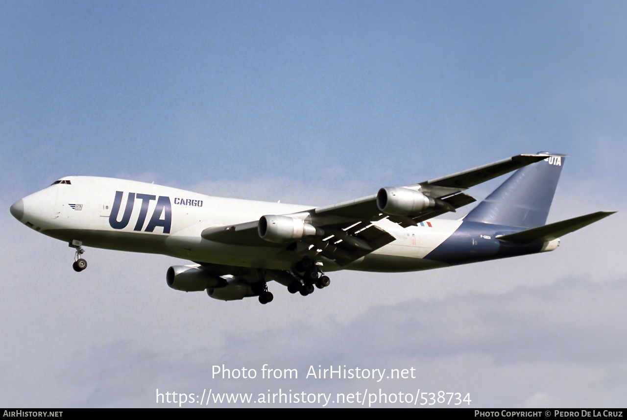 Aircraft Photo of F-GBOX | Boeing 747-2B3F/SCD | UTA - Union de Transports Aériens Cargo | AirHistory.net #538734