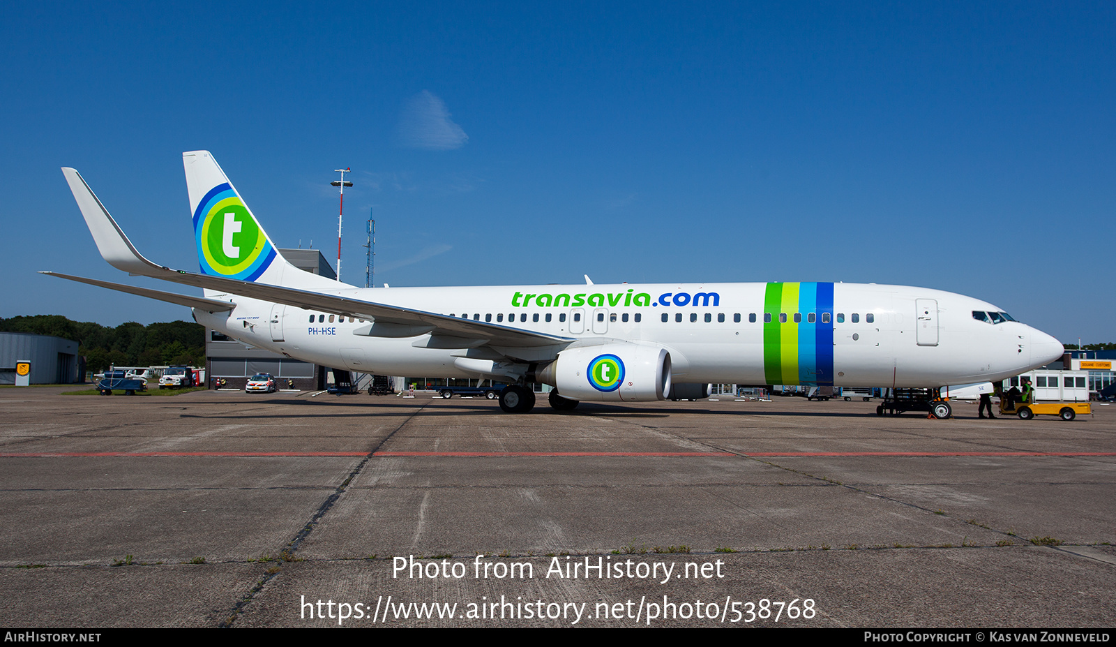 Aircraft Photo of PH-HSE | Boeing 737-8K2 | Transavia | AirHistory.net #538768