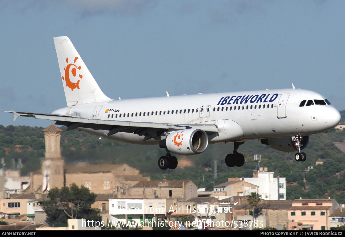 Aircraft Photo of EC-KBQ | Airbus A320-214 | Iberworld Airlines | AirHistory.net #538785