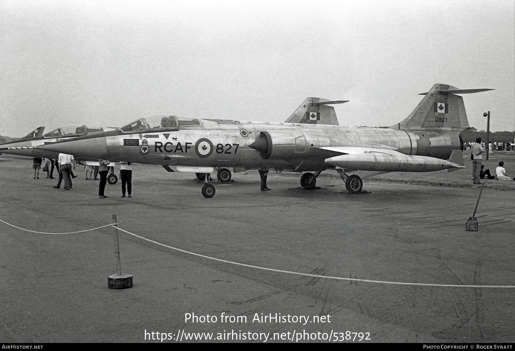 Aircraft Photo of 12827 | Canadair CF-104 Starfighter | Canada - Air Force | AirHistory.net #538792