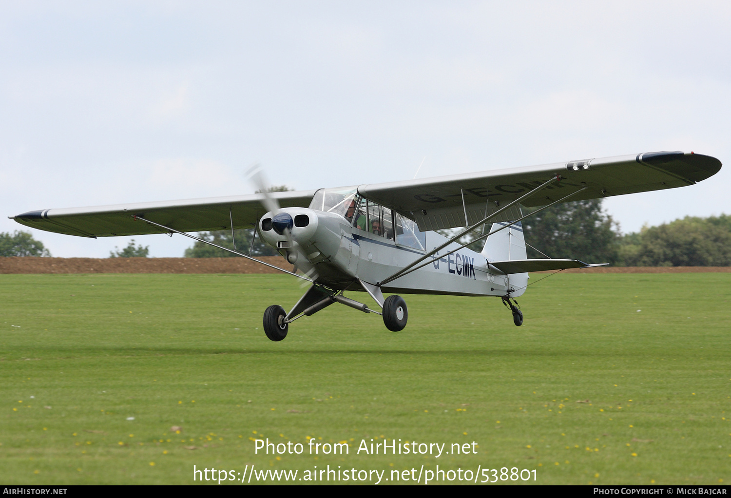 Aircraft Photo of G-ECMK | Piper PA-18-150 Super Cub | AirHistory.net #538801