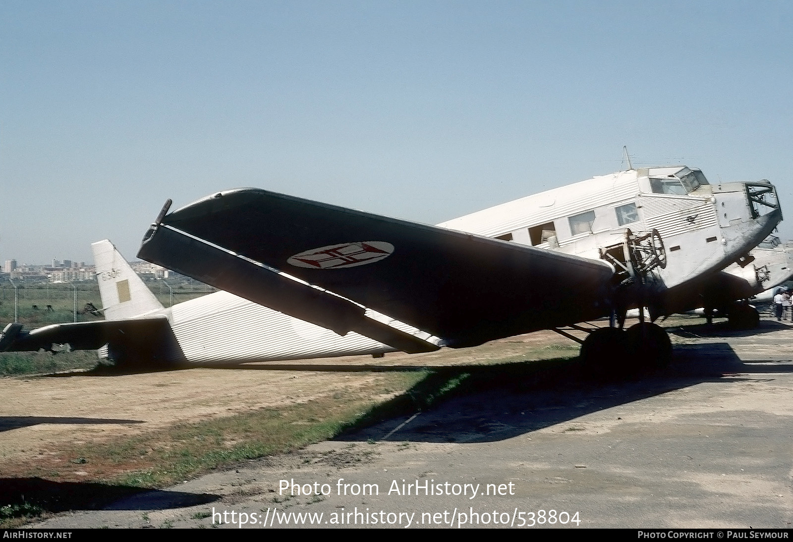 Aircraft Photo of 6306 | Junkers Ju 52/3m ge | Portugal - Air Force | AirHistory.net #538804