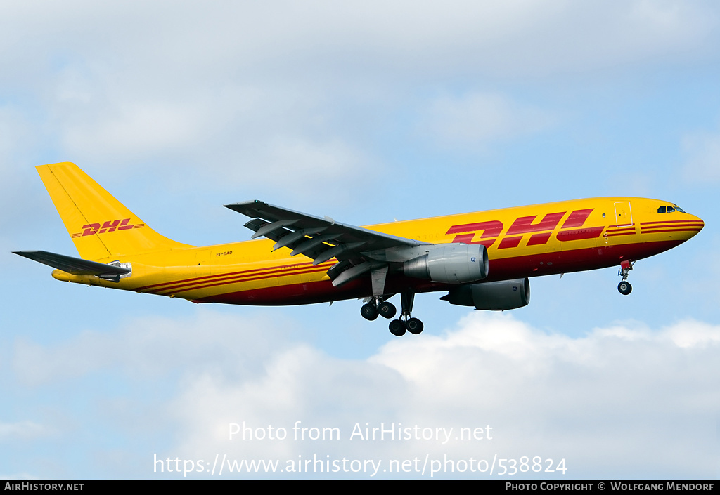 Aircraft Photo of EI-EAD | Airbus A300B4-203(F) | DHL International | AirHistory.net #538824