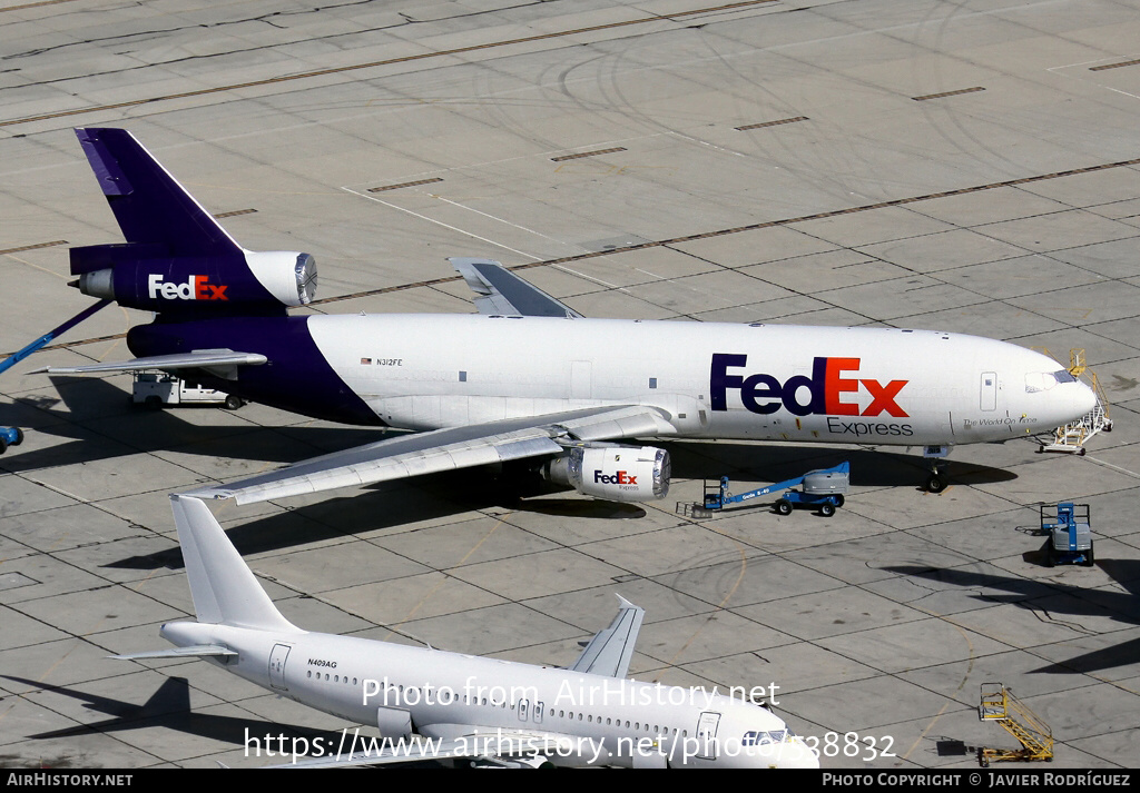 Aircraft Photo of N312FE | Boeing MD-10-30F | FedEx Express - Federal Express | AirHistory.net #538832