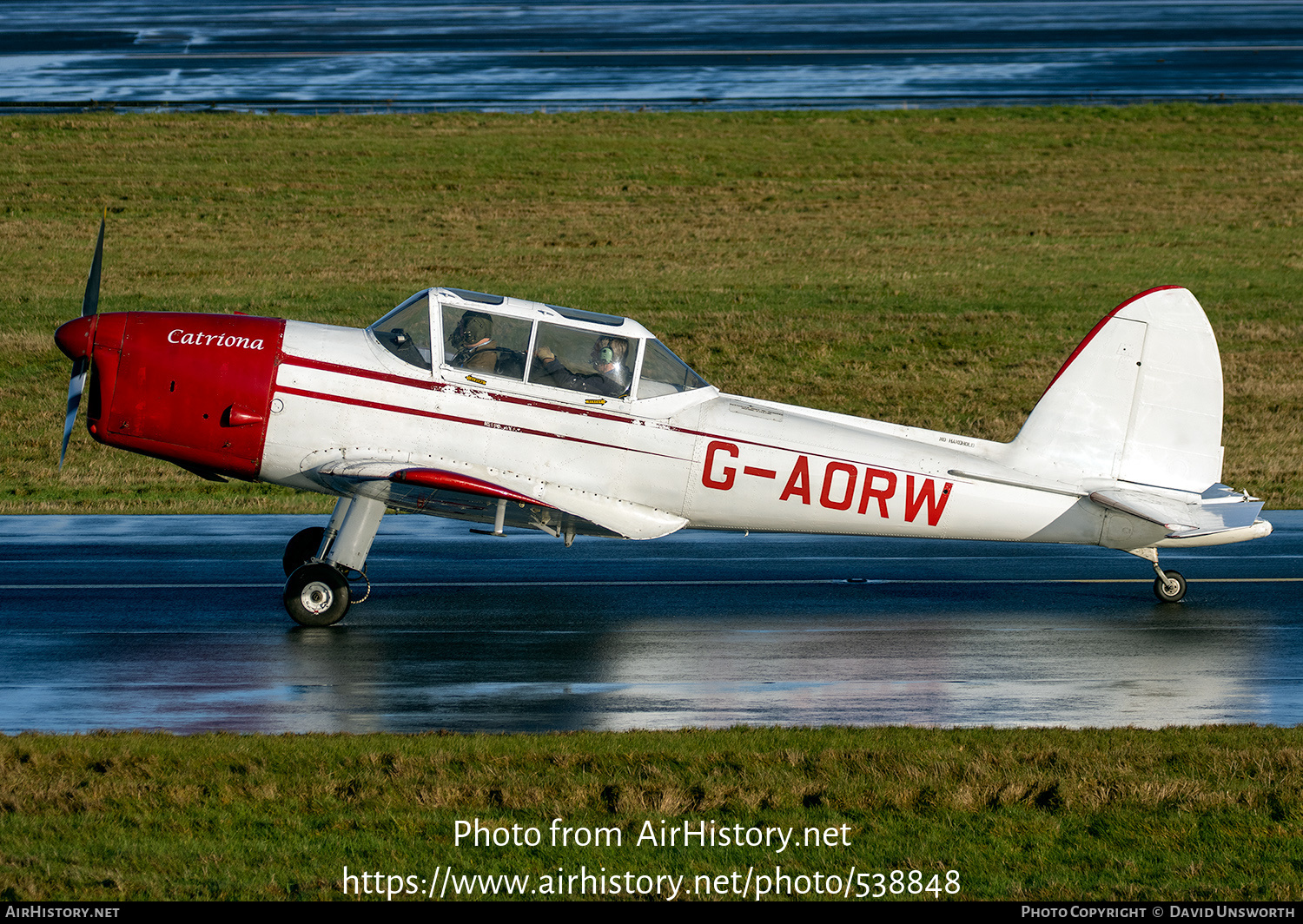 Aircraft Photo of G-AORW | De Havilland DHC-1 Chipmunk Mk22A | AirHistory.net #538848