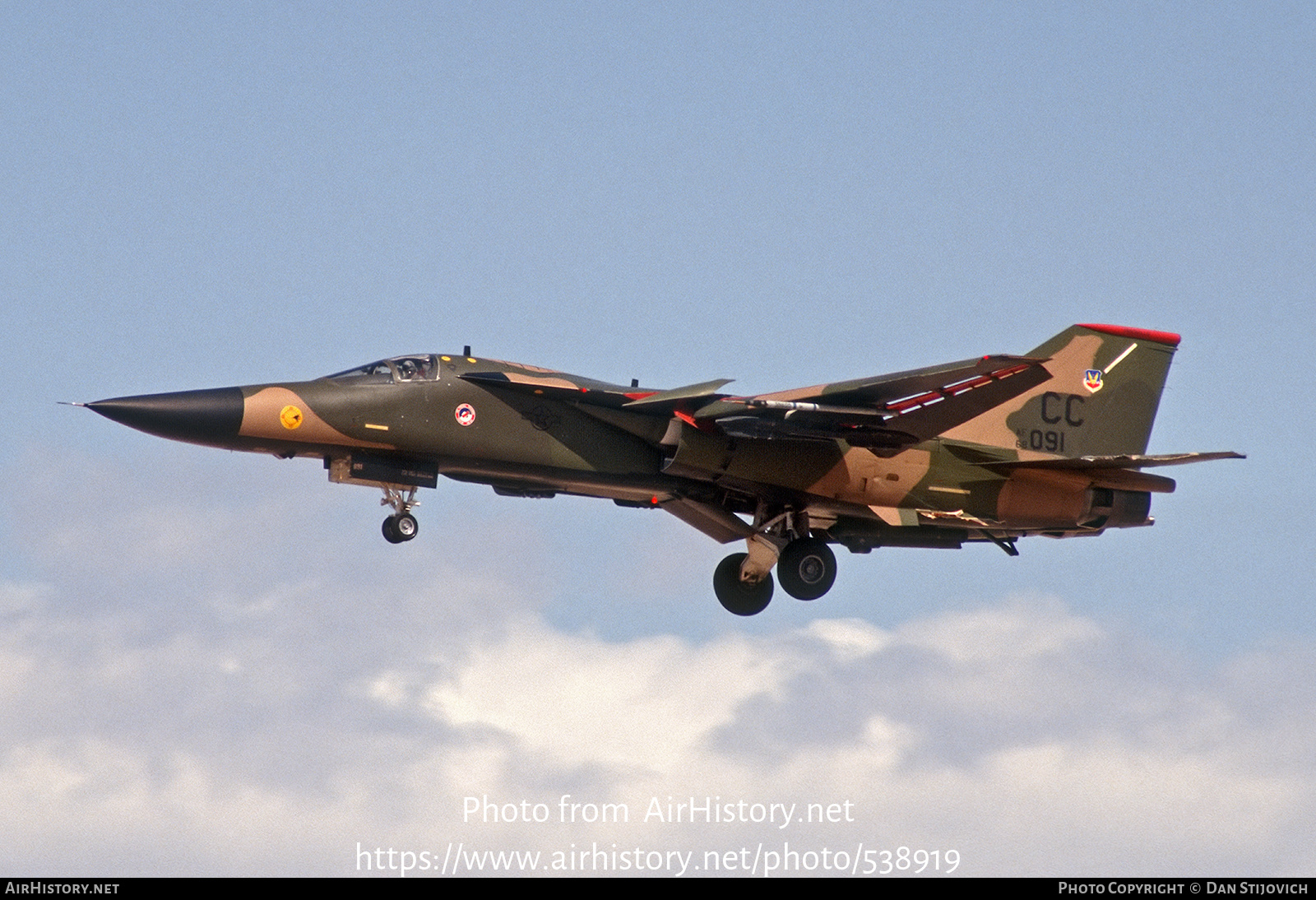 Aircraft Photo of 68-0091 / AF68-091 | General Dynamics F-111D Aardvark | USA - Air Force | AirHistory.net #538919