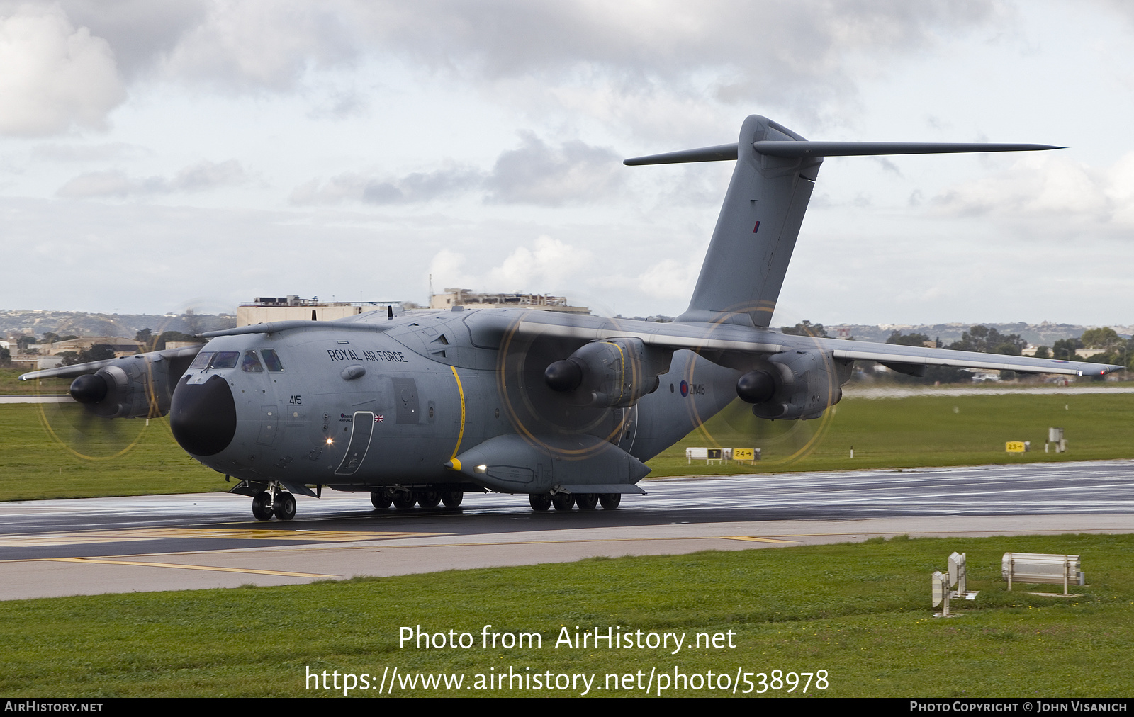 Aircraft Photo of ZM415 | Airbus A400M Atlas C1 | UK - Air Force | AirHistory.net #538978