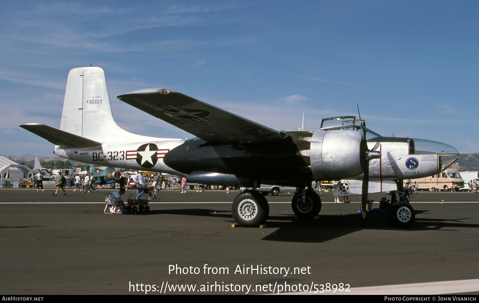 Aircraft Photo of N8026E / 44-35323 | Douglas RB-26C Invader | Planes of Fame Air Museum | USA - Air Force | AirHistory.net #538982