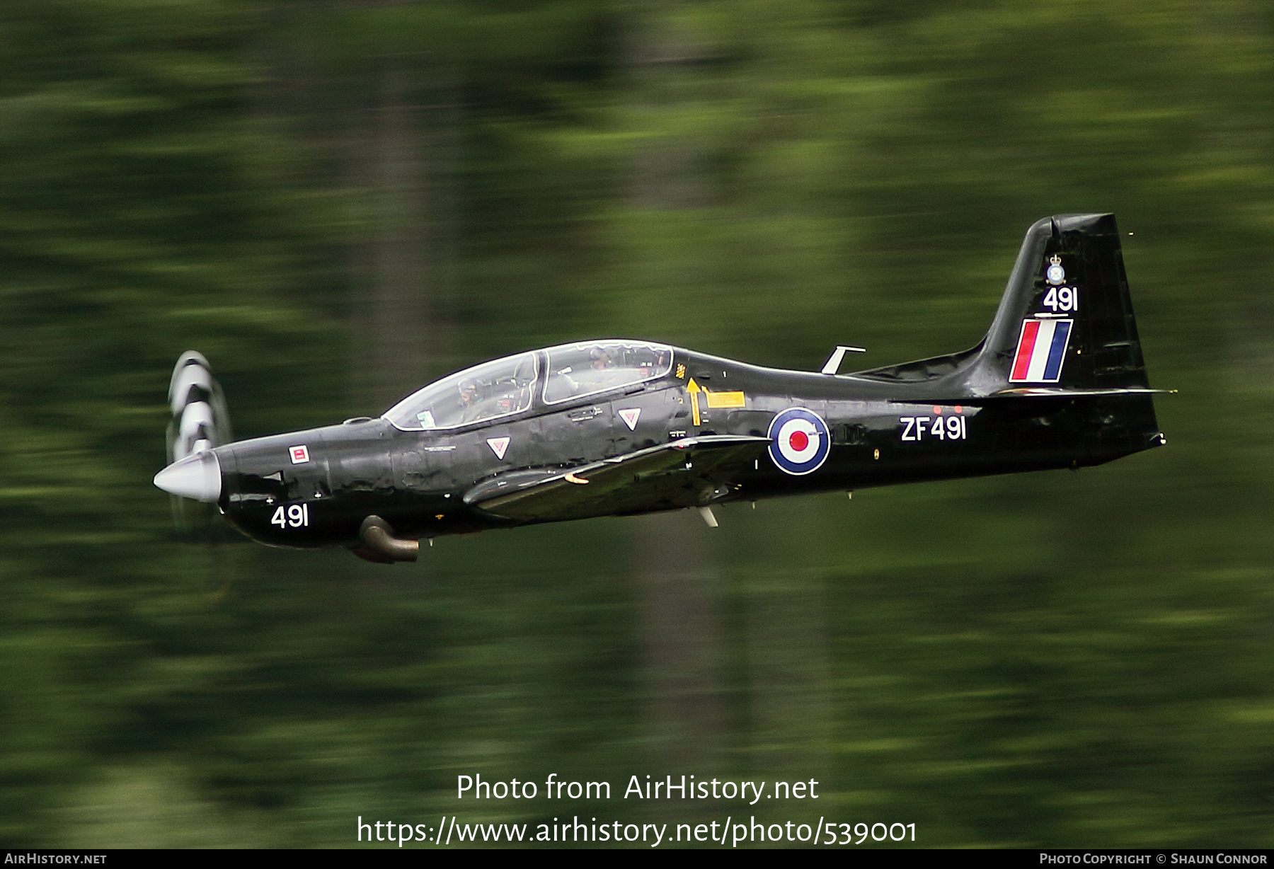 Aircraft Photo of ZF491 | Short S-312 Tucano T1 | UK - Air Force | AirHistory.net #539001