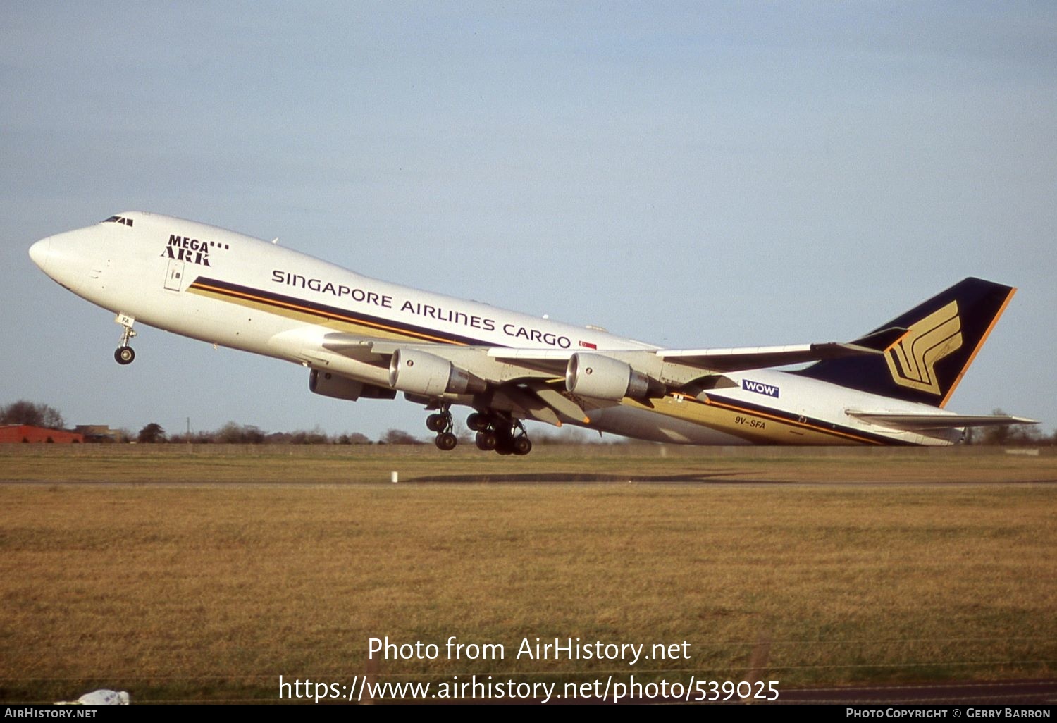 Aircraft Photo of 9V-SFA | Boeing 747-412F/SCD | Singapore Airlines Cargo | AirHistory.net #539025