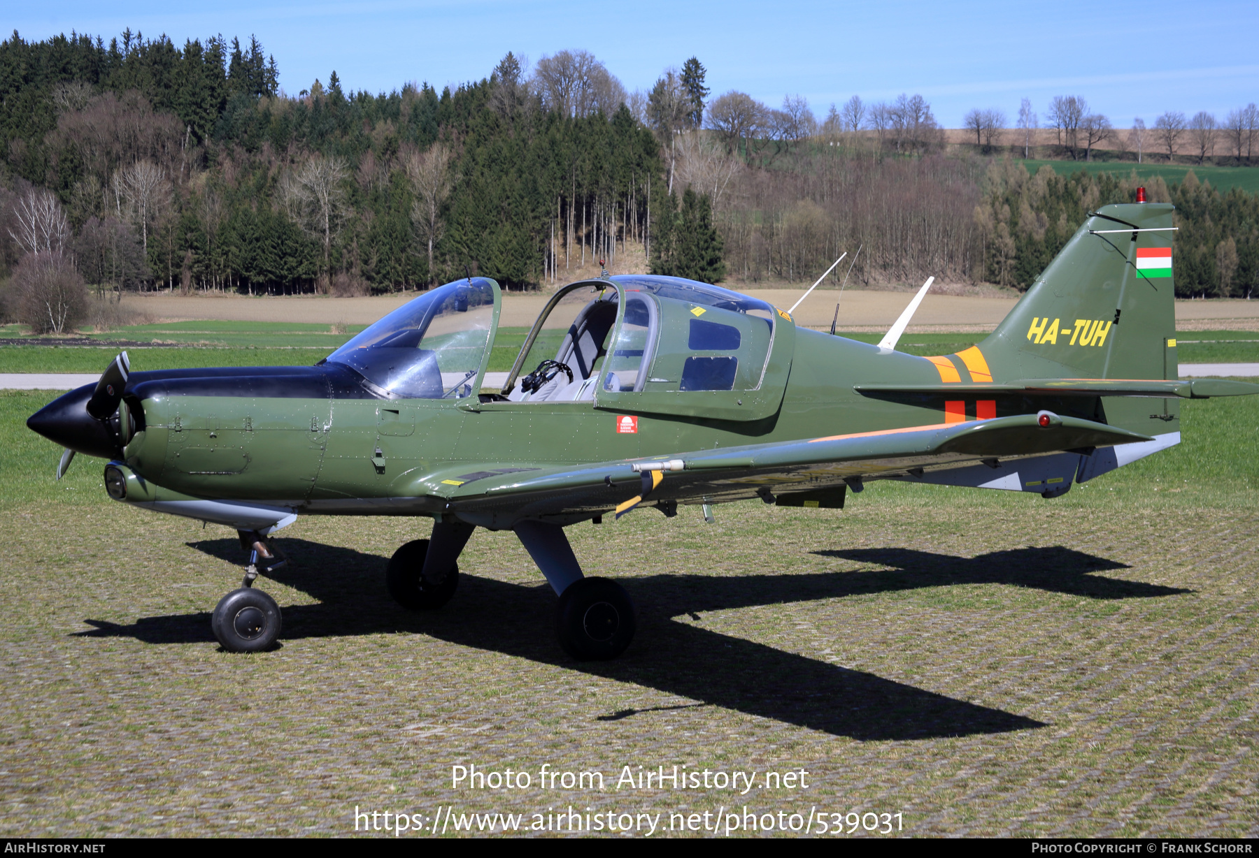 Aircraft Photo of HA-TUH | Scottish Aviation Bulldog 120/121 | AirHistory.net #539031