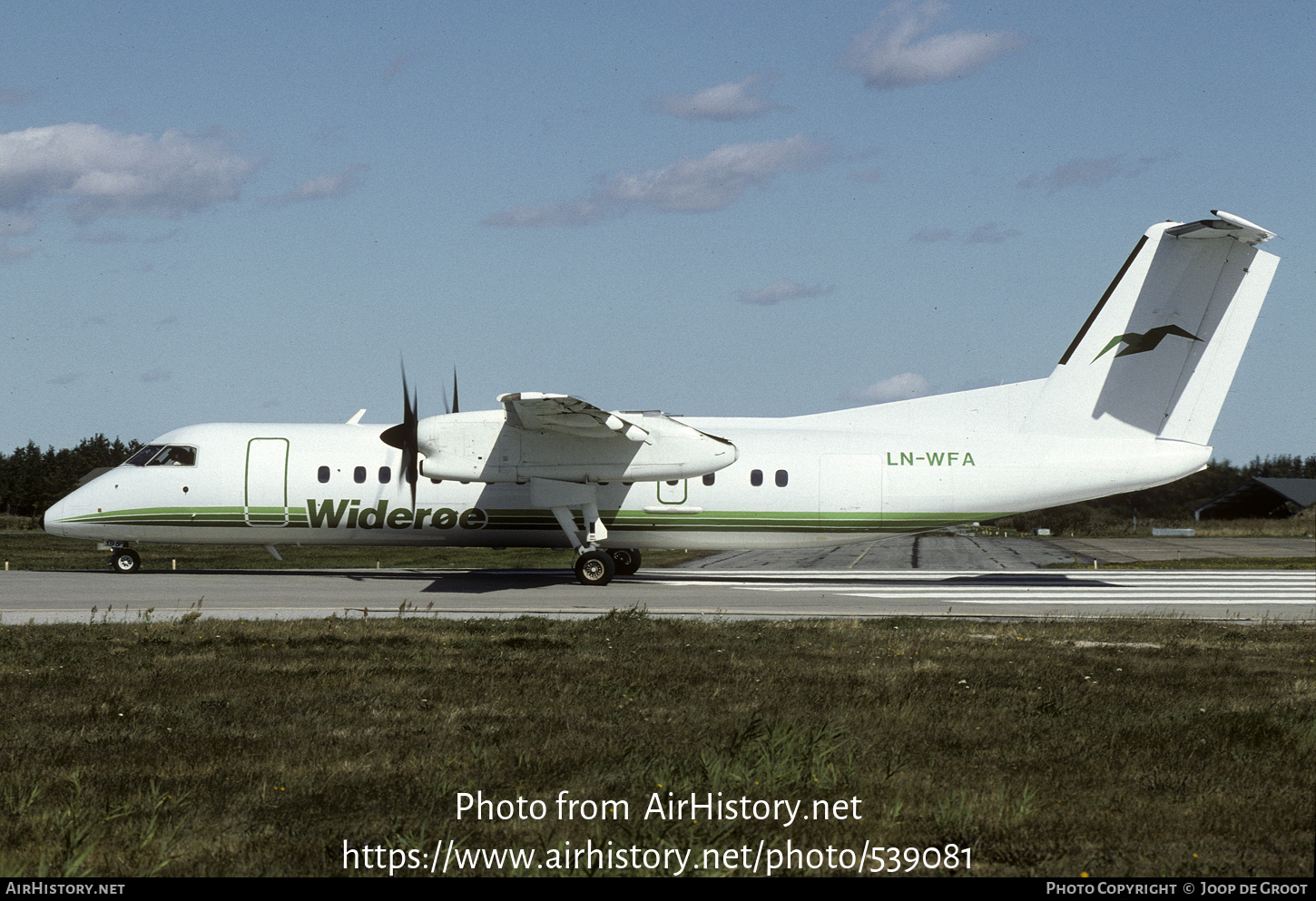 Aircraft Photo of LN-WFA | De Havilland Canada DHC-8-311 Dash 8 | Widerøe | AirHistory.net #539081