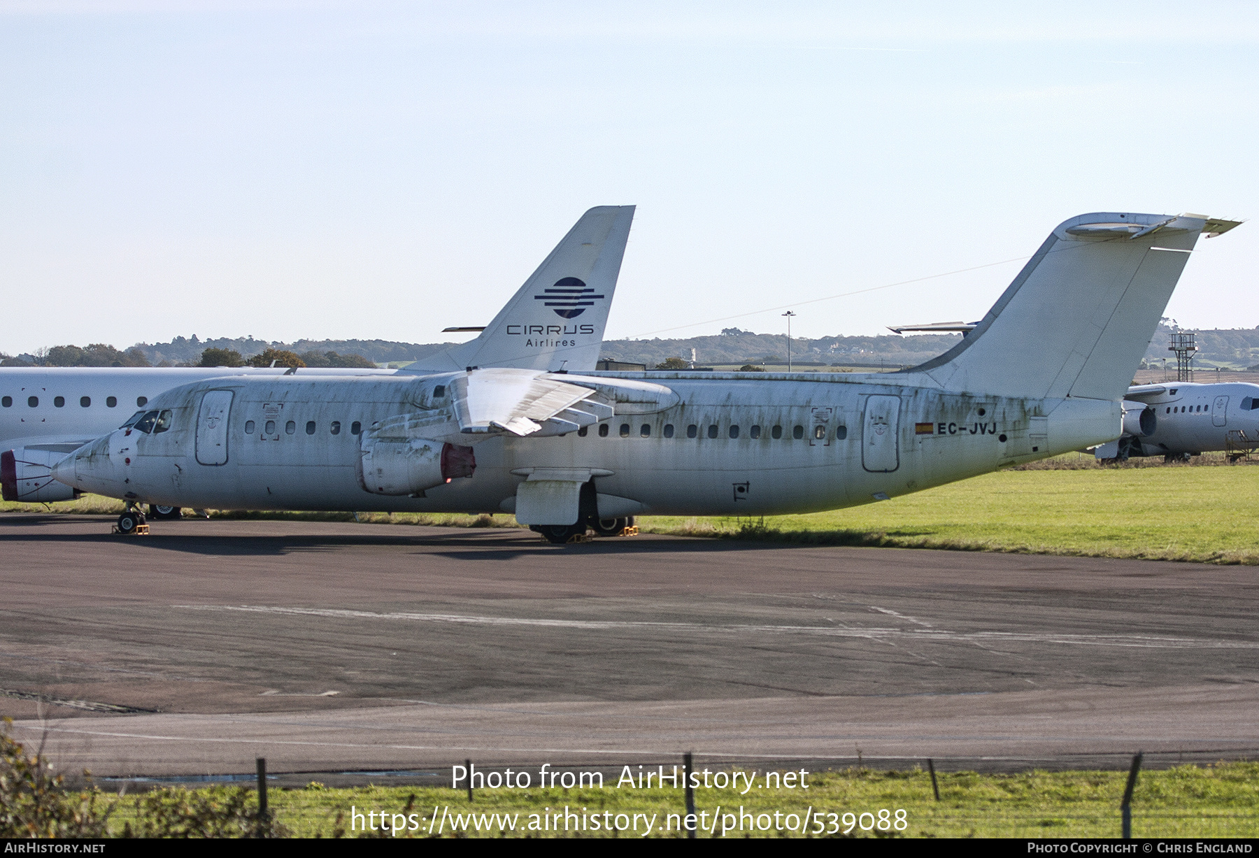 Aircraft Photo of EC-JVJ | British Aerospace BAe-146-300 | AirHistory.net #539088