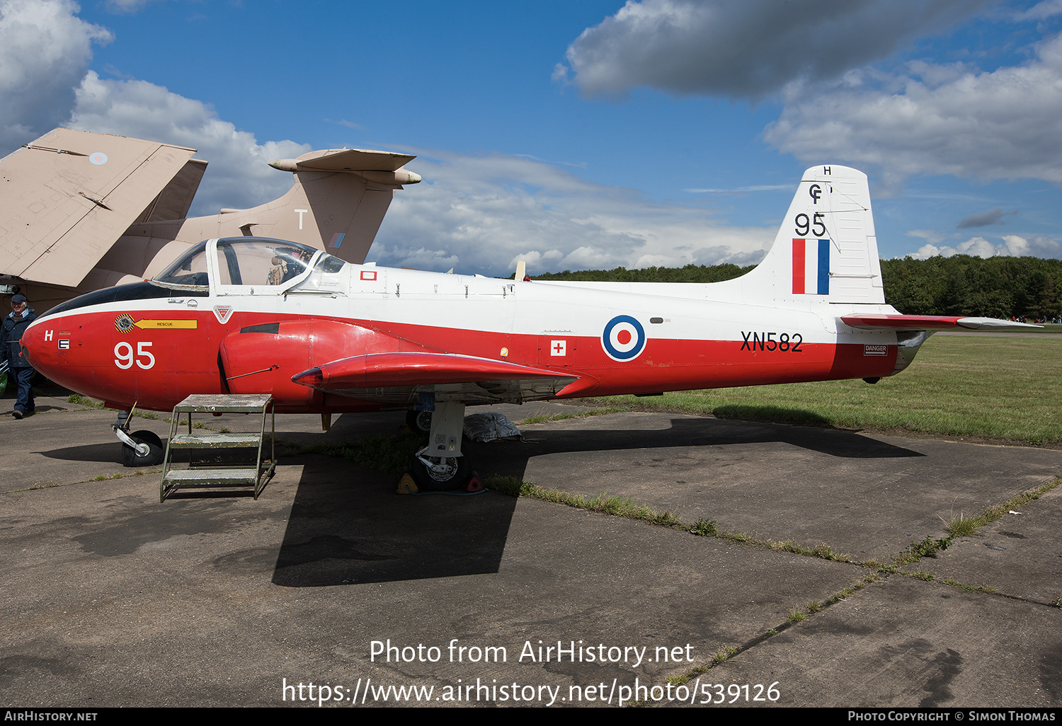 Aircraft Photo of XN582 | BAC 84 Jet Provost T3A | UK - Air Force | AirHistory.net #539126