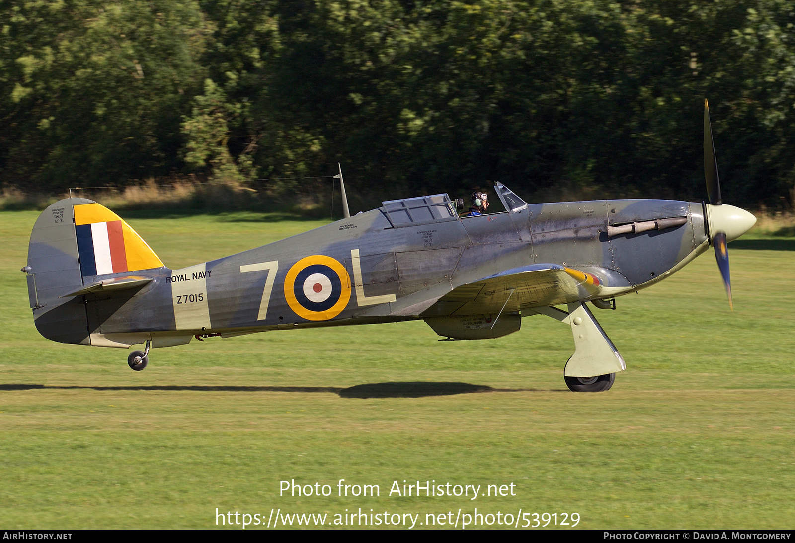 Aircraft Photo of G-BKTH / Z7015 | Hawker Sea Hurricane Mk1B | UK - Navy | AirHistory.net #539129