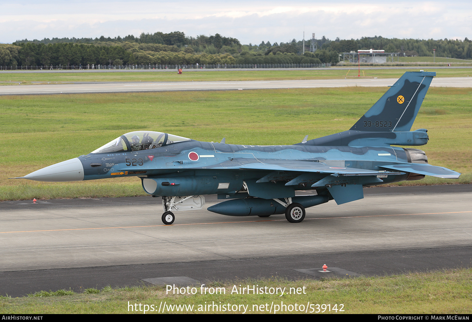 Aircraft Photo of 33-8523 | Mitsubishi F-2A | Japan - Air Force | AirHistory.net #539142