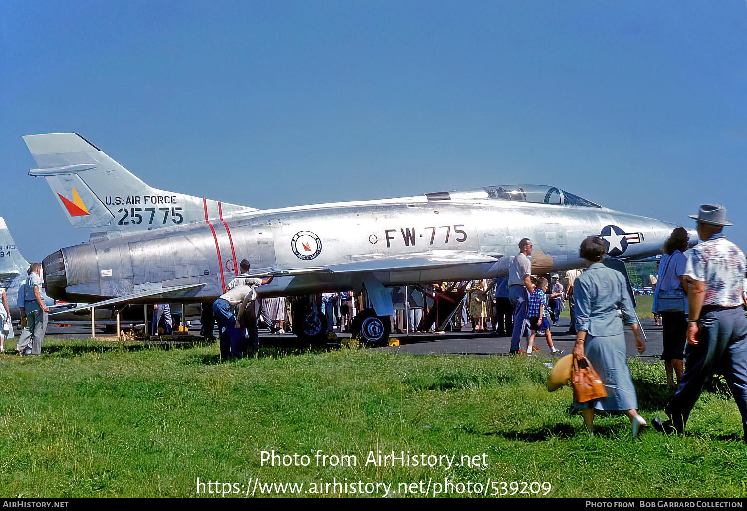 Aircraft Photo of 52-5775 / 25775 | North American F-100A Super Sabre | USA - Air Force | AirHistory.net #539209