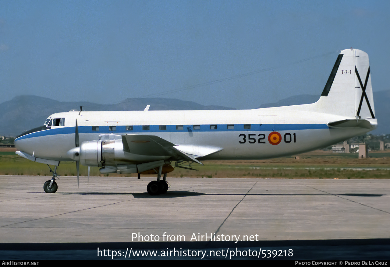 Aircraft Photo of T.7-1 | CASA C207A Azor | Spain - Air Force | AirHistory.net #539218