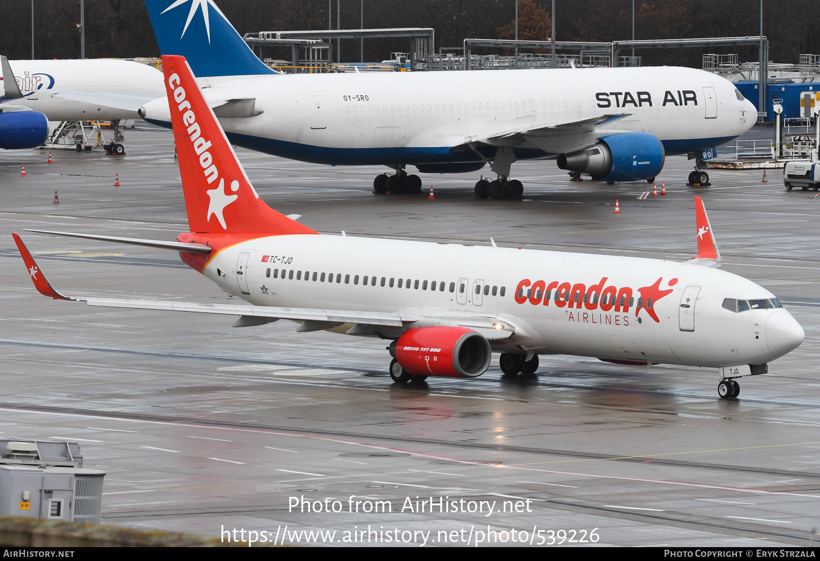 Aircraft Photo of TC-TJO | Boeing 737-86N | Corendon Airlines | AirHistory.net #539226