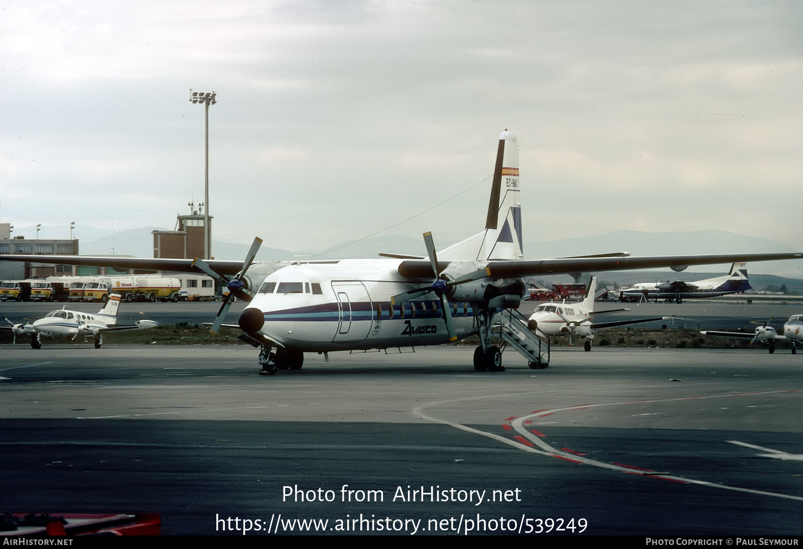 Aircraft Photo of EC-BMU | Fokker F27-400 Friendship | Aviaco | AirHistory.net #539249