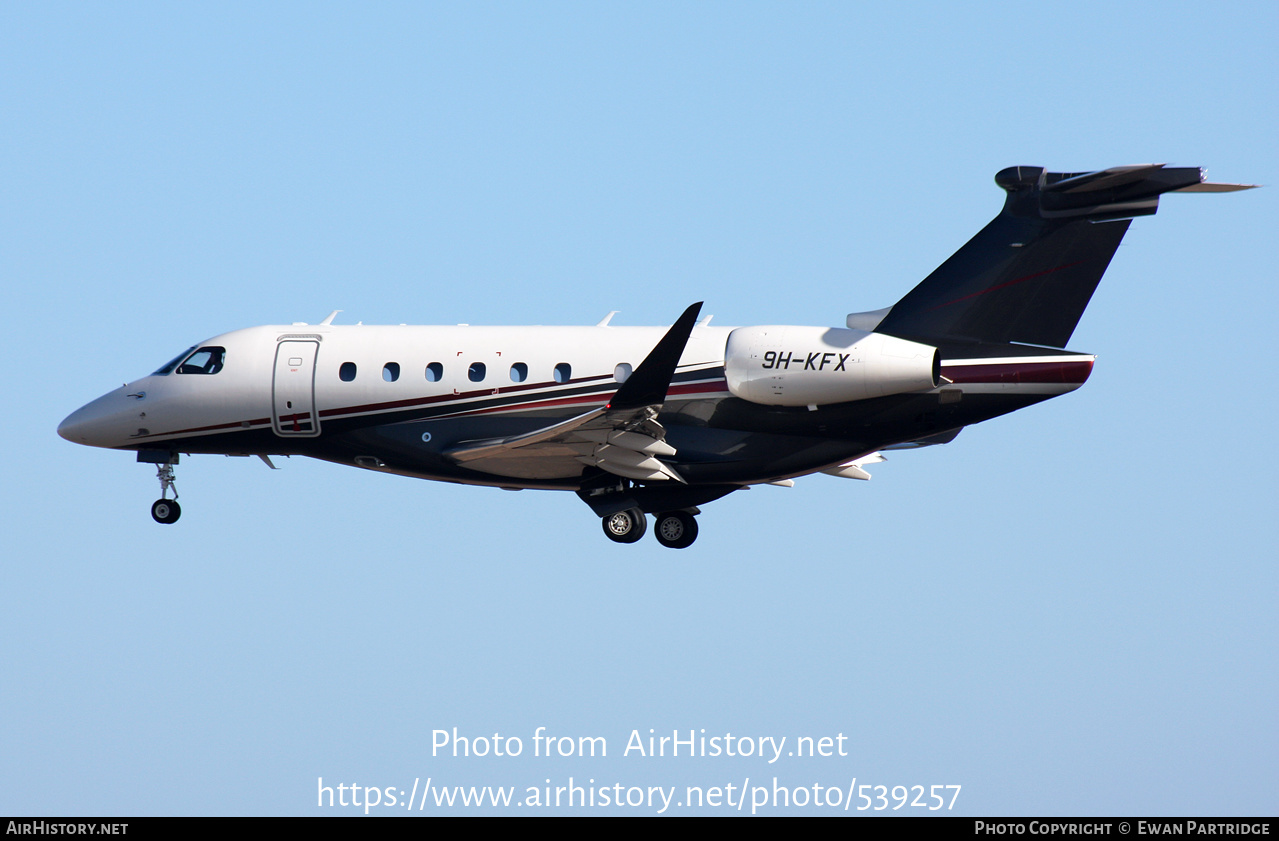 Aircraft Photo of 9H-KFX | Embraer EMB-550 Legacy 500 | AirHistory.net #539257