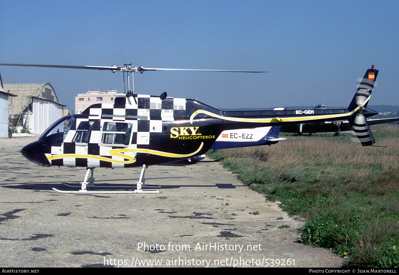 Aircraft Photo of EC-GEH | Bell 206B JetRanger | Sky Helicopteros | AirHistory.net #539261