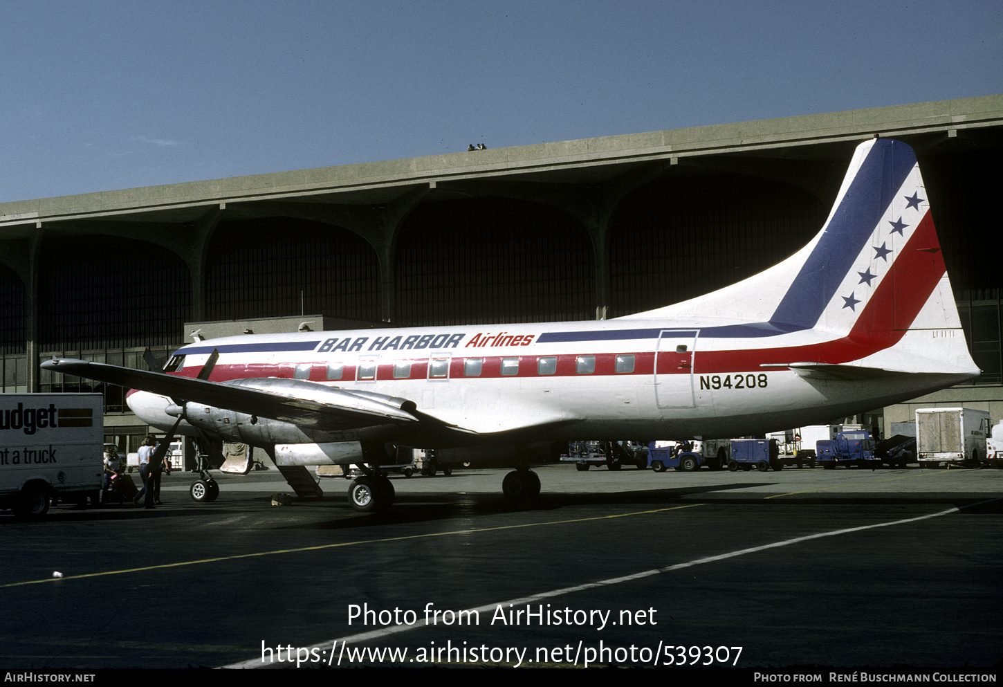 Aircraft Photo of N94208 | Convair 600 | Bar Harbor Airlines | AirHistory.net #539307