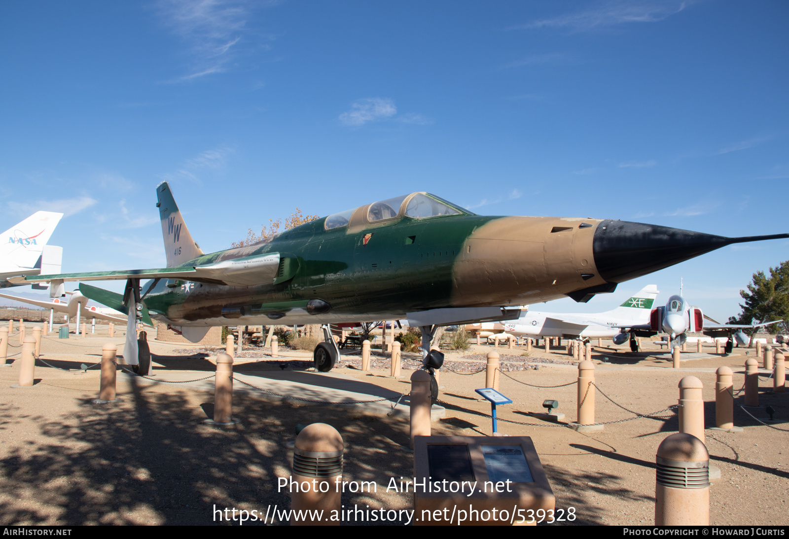 Aircraft Photo of 62-4416 / 416 | Republic F-105G Thunderchief | USA - Air Force | AirHistory.net #539328