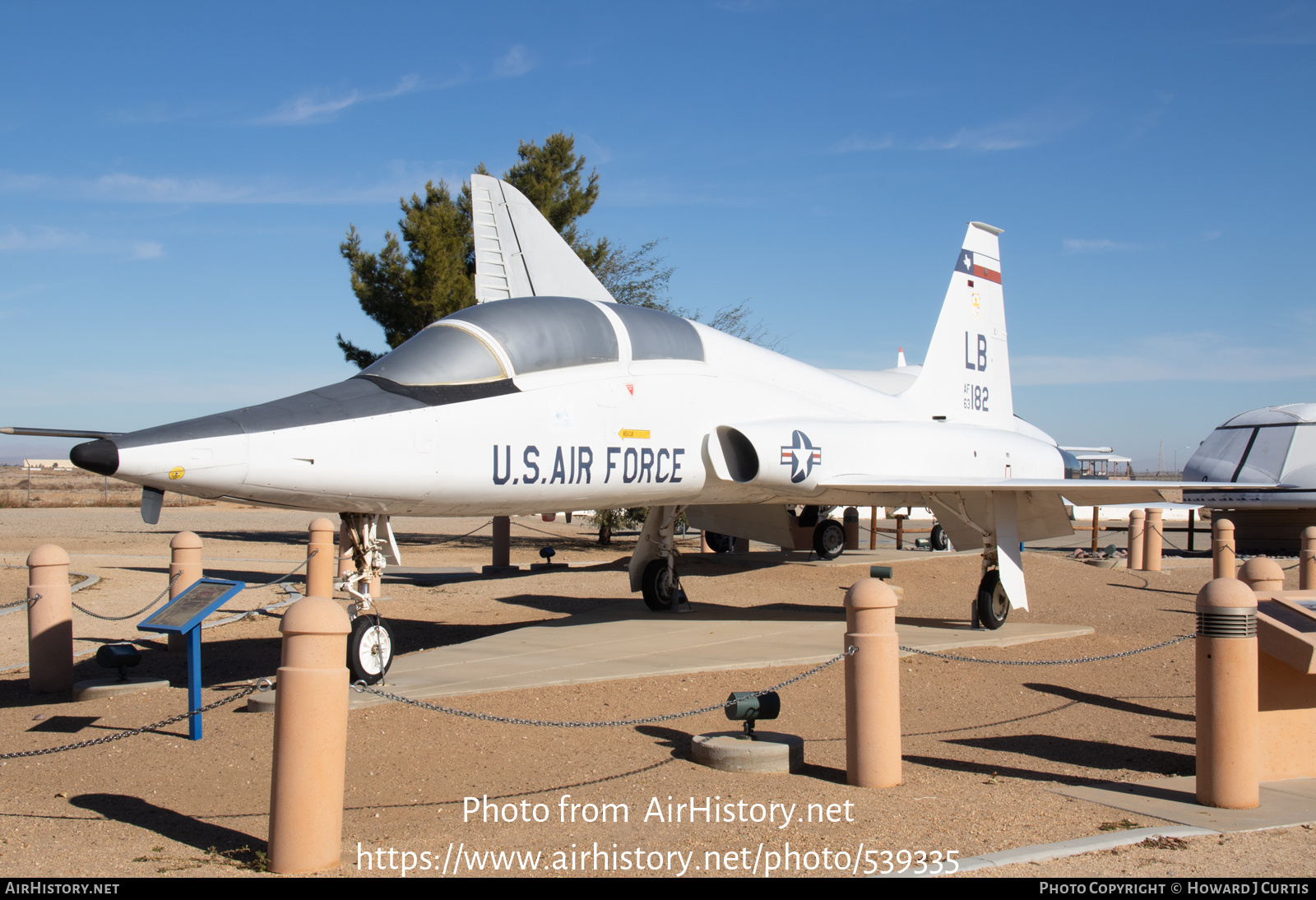 Aircraft Photo of 63-8182 / AF63-182 | Northrop T-38A Talon | USA - Air Force | AirHistory.net #539335