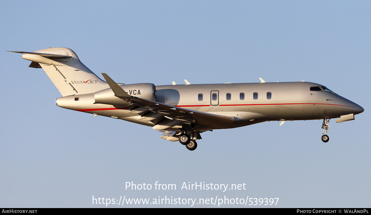 Aircraft Photo of 9H-VCA | Bombardier Challenger 350 (BD-100-1A10) | VistaJet | AirHistory.net #539397