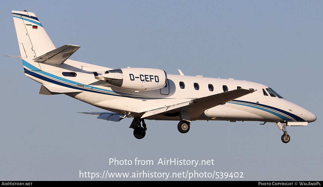 Aircraft Photo of D-CEFO | Cessna 560XL Citation XLS+ | AirHistory.net #539402